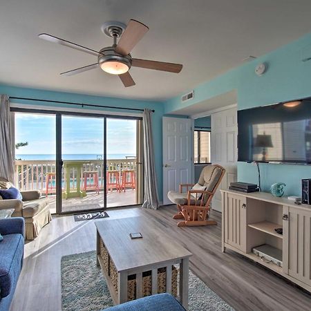 Ocean-View Condo With Deck, Steps To Carolina Beach! Экстерьер фото