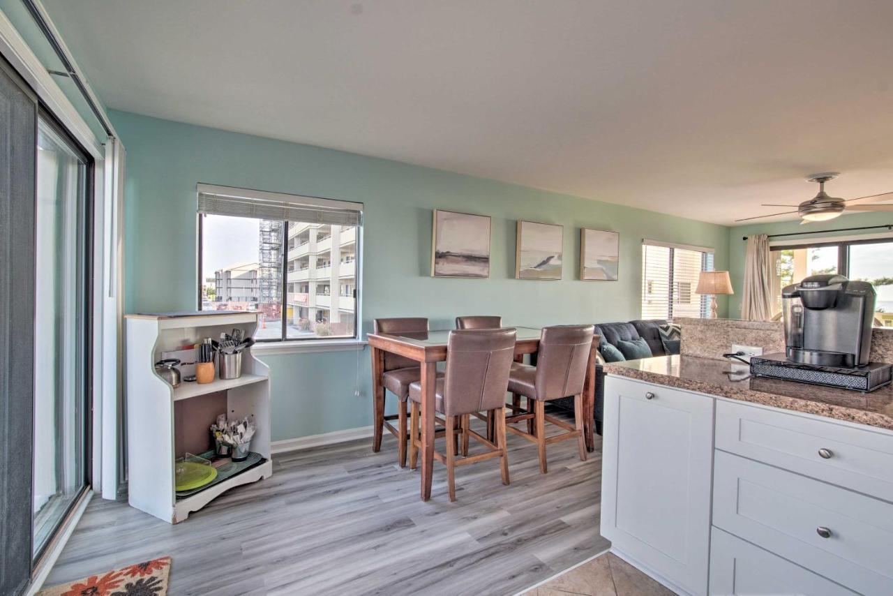 Ocean-View Condo With Deck, Steps To Carolina Beach! Экстерьер фото